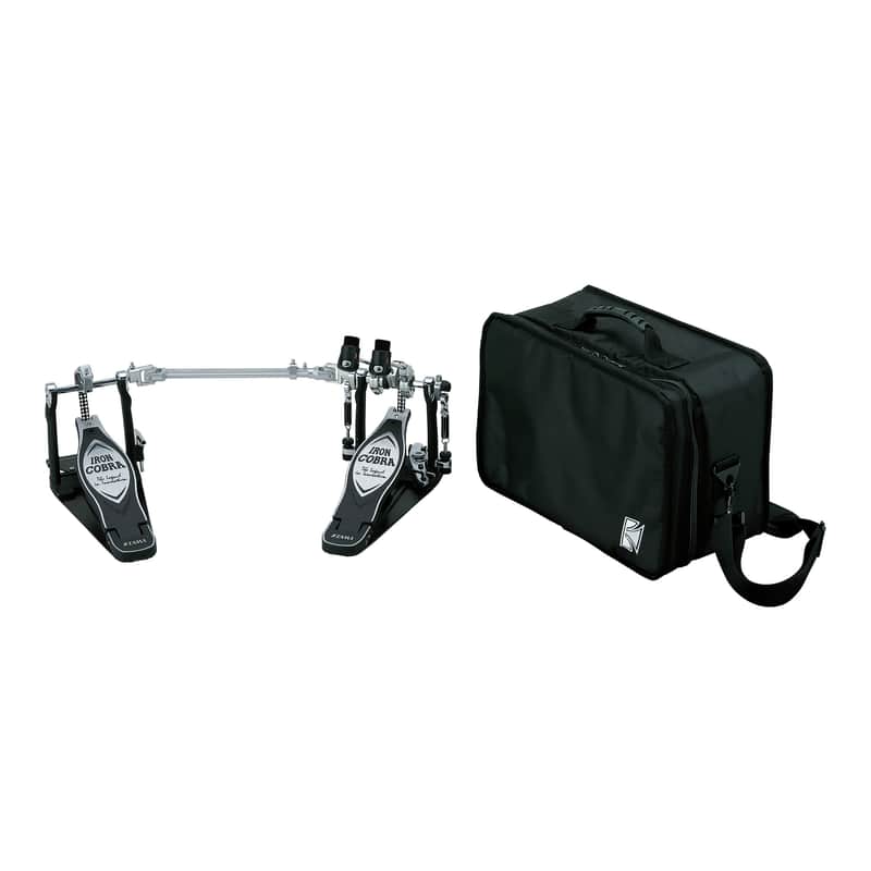 Tama HP900PWNMR Iron Cobra 900 Power Glide Twin Pedal Mirror Rod Special Bundle Pack image 1