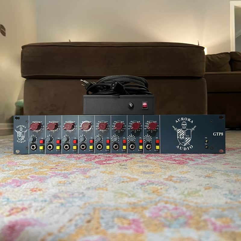 Aurora Audio GTP8 8 Channel Neve 1073-style Mic Pre image 1