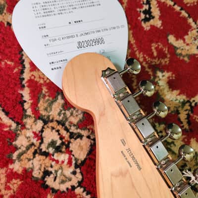 *NEW IN BOX* 2023 Fender Japan FSR Hybrid II Jazzmaster Satin Ocean Turquoise Metallic with Matching Headstock, MIJ JD23 image 4