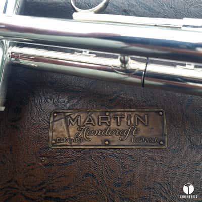 1941 The Martin Committee Handcraft trumpet case mouthpiece gamonbrass Bild 6