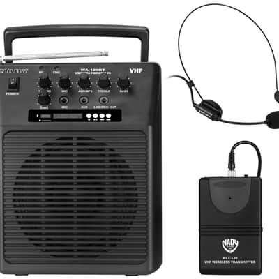 Nady Wireless Portable Compact PA Full-Range Speaker System - WA-120BT HM image 1