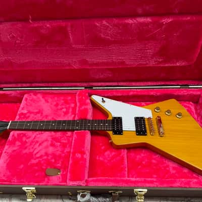 Epiphone 1958 Korina Explorer Electric Guitar - Natural image 17