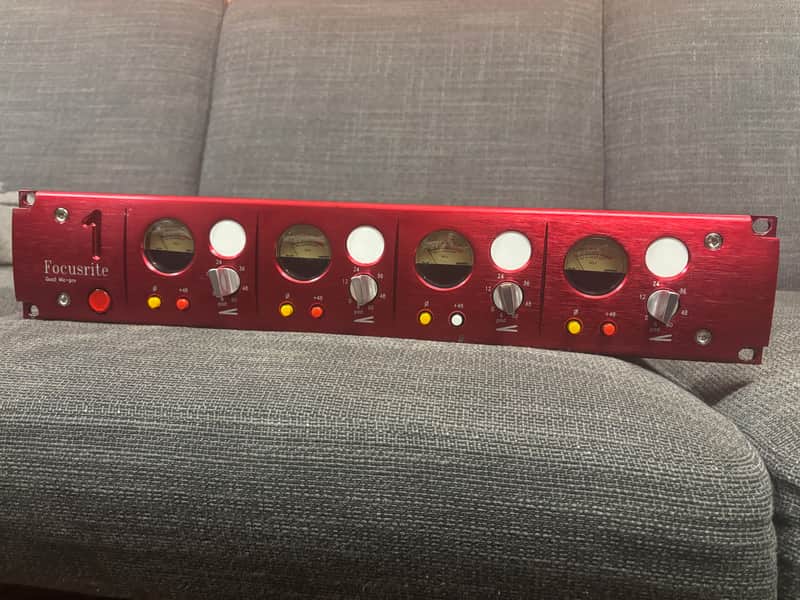 Focusrite Red 1 4-Channel Preamp 2010s - Red image 1