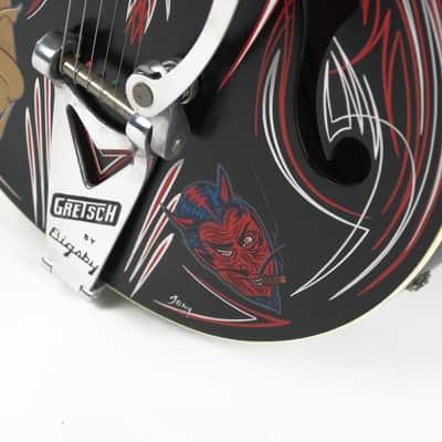 Gretsch 6120SH Brian Setzer Pinstripe Hot Rod Owned by Brian Setzer image 13