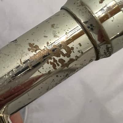 King 5B Symphony Tenor Trombone w F Attachment 1979 - Lacquer Large Bore image 14