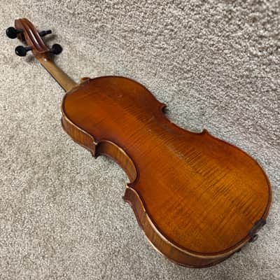 Unlabeled Viola Flame Maple 15" w/ Case & Bow image 7