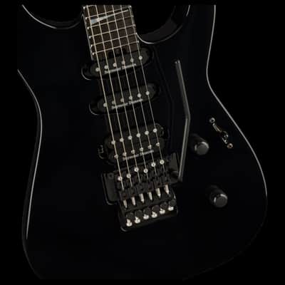 Jackson American Series Soloist SL3 Gloss Black With Case - Serial # JAS2252222 - Demo image 3