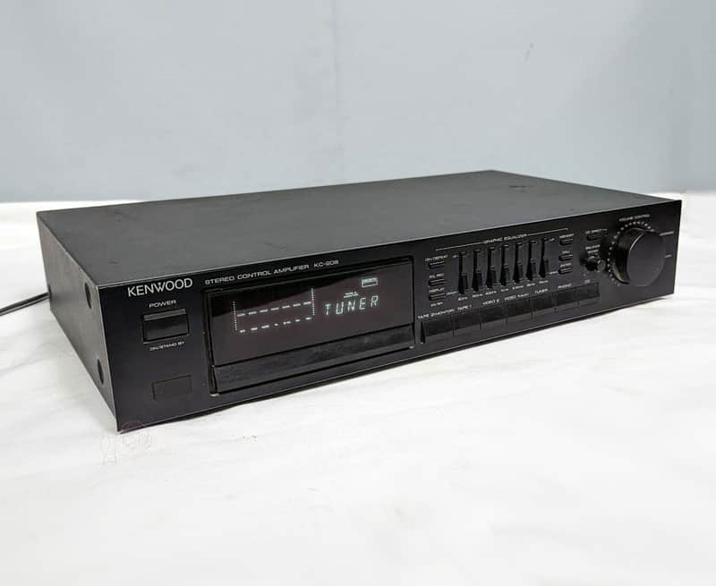 Kenwood KC-208 Stereo Preamplifier w/7 band graphic Equalizer | Reverb