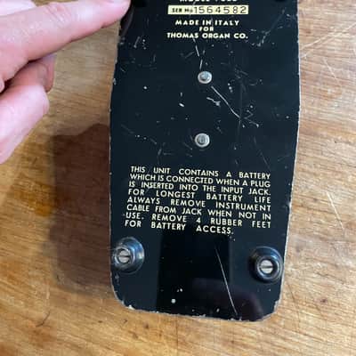 Vox V828 Tone Bender 1968 - Black image 6