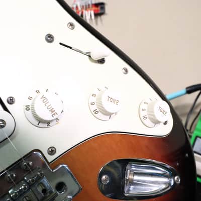 2013 Fender Stratocaster MIM Maple Sunburst Guitar HSS image 19
