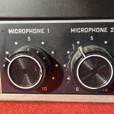 Vintage 1970s RCA SA-354 Amp Conversion From Microphone PA Black image 2