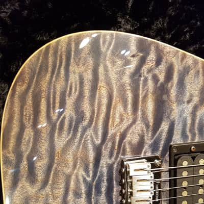 2009 Tom Anderson Drop Top Charcoal Quilted Maple Alder SSH HSS SA2R SA2 HN2+ image 6