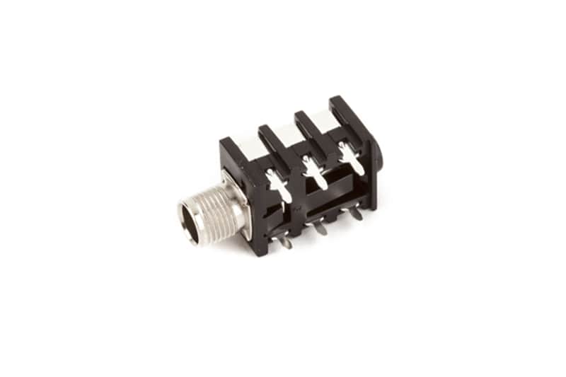 Fender - 1/4" 6-Pin Stereo Amplifier Jack with Metal Bushing image 1