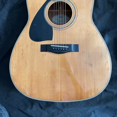 Yamaha FG-450SL Dreadnought Acoustic, 1985,  Dove, Left handed, Used image 2