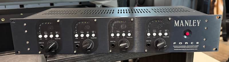 Manley Labs Force 4-Channel Mic Preamp 2020s image 1
