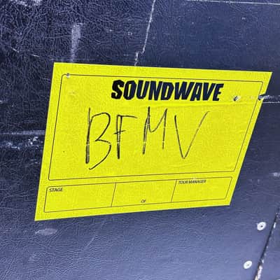 2004 Mesa Boogie Rectifier Oversized 240-Watt 4x12" Straight Guitar Speaker Cabinet owned by Bullet for my Valentine BFMV - T4335 Celestion Vintage 30 image 13