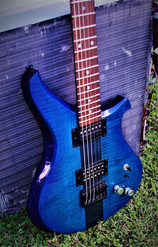 C. P. Thornton Custom Original 1990 Blue Rare Boutique Hand Made Beautiful image 1