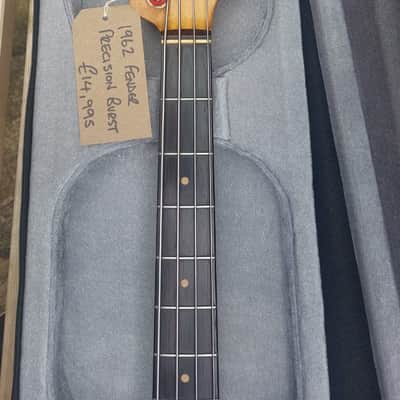 Fender Precision Bass 1962 -(Beatles & Stones support act owned) image 22
