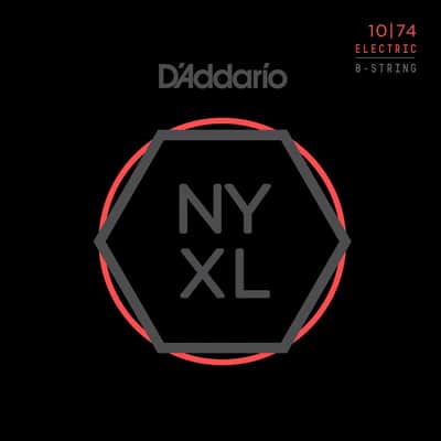 NYXL1074 10/74 Light Top / Heavy Bottom 8 cordes D'Addario image 1