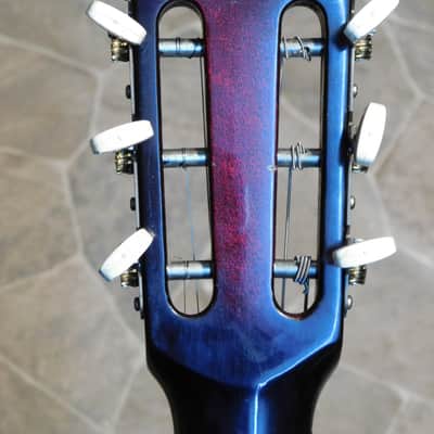 rare vintage Clarissa by Polverini Bros parlor Blues GUITAR chitarra Italy 1960s image 4