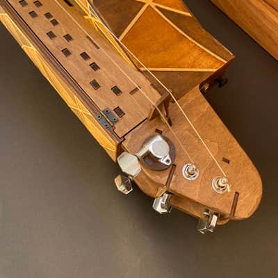Hurdy-Gurdy With Pickup -  24 Keys - 6 string - Ukrainian Lira Hurdy Gurdy Excellent New image 7