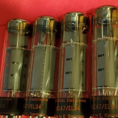 Tubes El34 Quad Rft/Siemens/Telefunken/National 1970,s? image 2