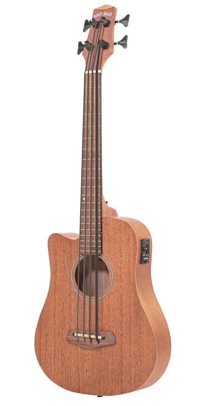 Gold Tone M-Bass/L 23-Inch Scale 4-String Acoustic-Electric MicroBass w/Hard Case For Left Hand Player image 1