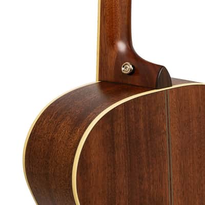 Crafter ES-MAHO TE NAT ES Series Orchestra Solid Sitka Spruce Top Mahogany Neck 6-String Acoustic-Electric Guitar w/Gig Bag image 4