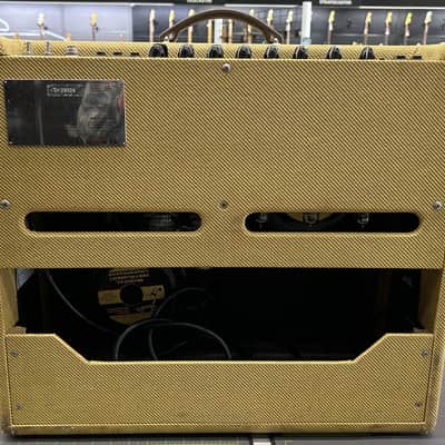 Used Fender Blues Deville 2x12 Tube Combo - Tweed image 2