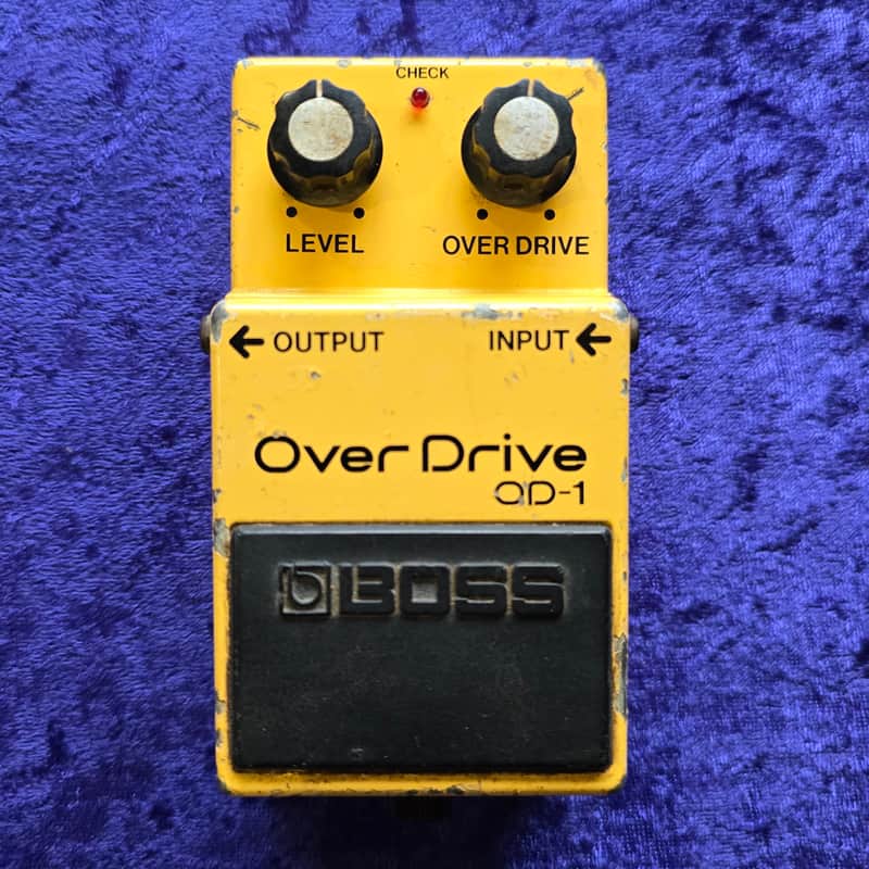 Boss OD-1 OverDrive Made in Japan Effect Pedal image 1
