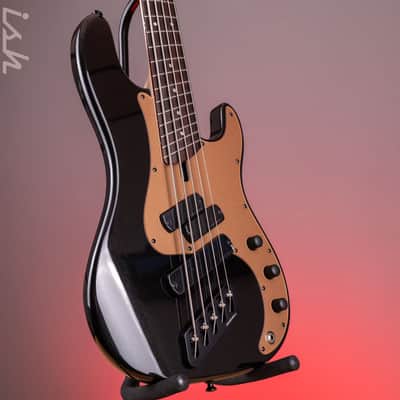 Dingwall SP1 5-String Bass Gloss Metallic Black image 3