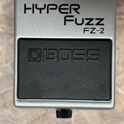 Boss FZ-2 Hyper Fuzz (Silver Label) Excellent - Dated October 1993 - Grey Silver Monochrome image 4