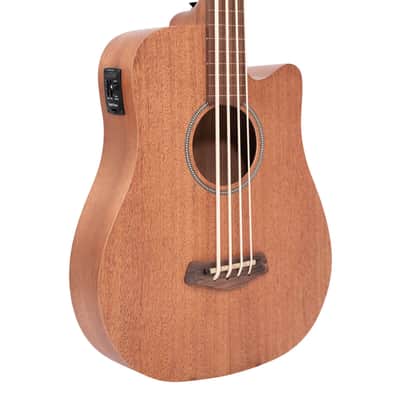 Gold Tone M-Bass25FL 25-Inch Scale Fretless 4-String Acoustic-Electric MicroBass w/Hard Case image 3