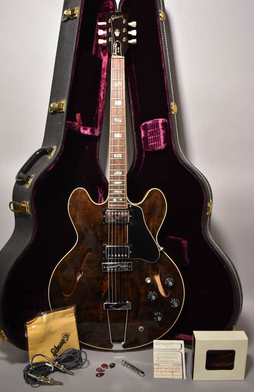 1972 Gibson ES-335TD Walnut Finish w/OHSC image 1