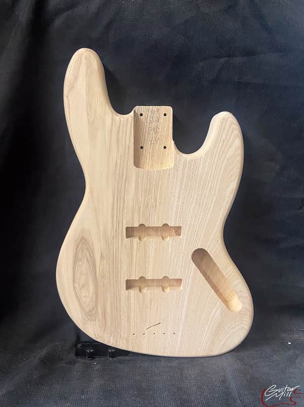 Guitar Mill '60s J-Style Bass Body / 2 pc. Ultra Light Swamp Ash / 4 lbs. 4 oz. (#GIN-3769) image 1
