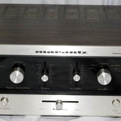 Marantz 1040 stereo amplifier with original box and foam recently serviced image 1