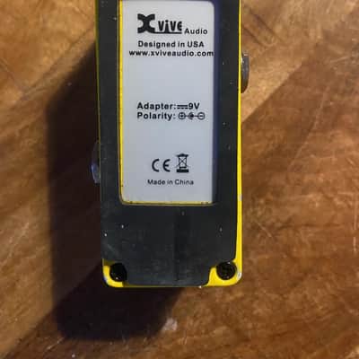 Xvive V11 Noise Gate pedal 2015 - Yellow image 2