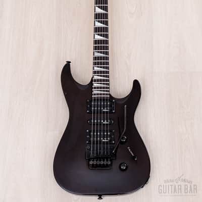 1990 Charvel by Jackson Dinky Arched-Top DKA-115-HSH See-Through Brown w/ Floyd Rose image 2