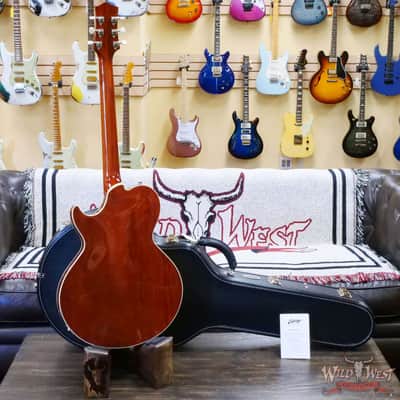 Collings SoCo Deluxe Premium Flame Maple Top Rosewood Fingerboard Lollar Low Wind Imperial Humbuckers Sapphire Blue image 9
