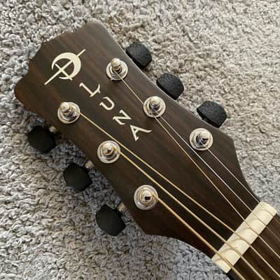 Luna Tattoo 40 Inch Acoustic Guitar, Mahogany Body, Mahogany Neck, Rosewood Fingerboard image 6