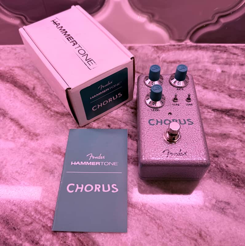 Fender Hammertone Chorus 2022 - Present - Hammered Metal image 1
