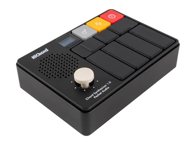 Pocket Audio HiChord Compact Chord Synthesizer - Aluminum (Jet