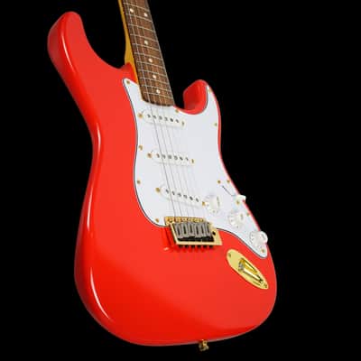 Fender 1987 MIJ Souichiro Yamauchi Stratocaster, Fiesta Red image 2