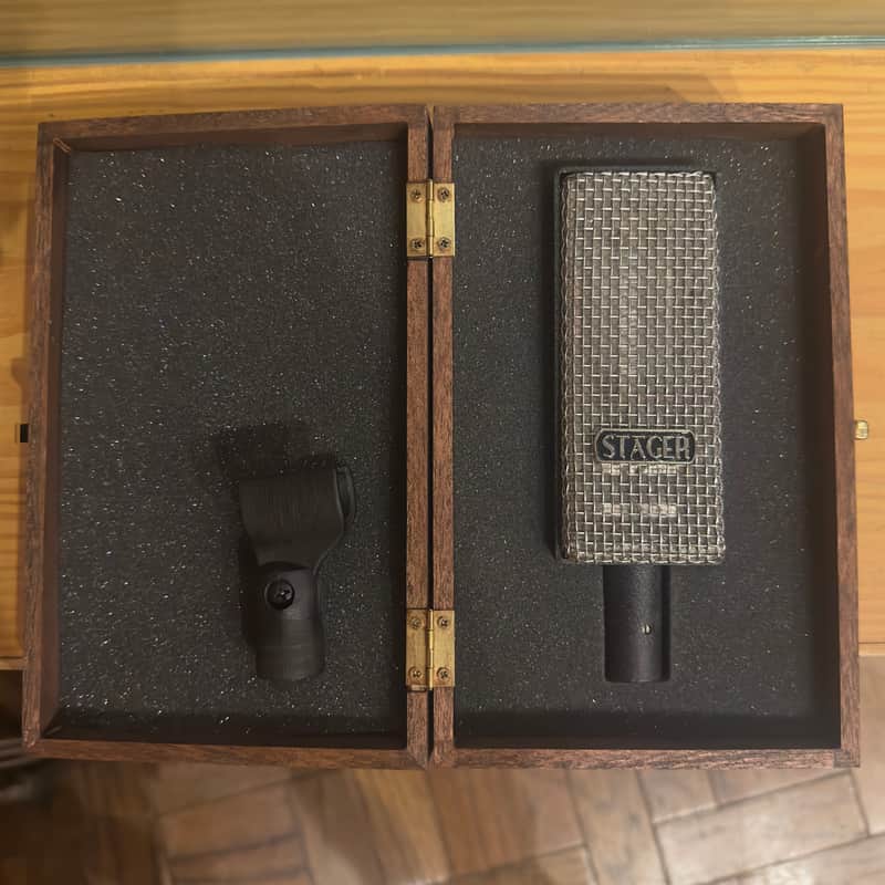 Stager Microphones SR-2N Ribbon Microphone 2016 - 2017 - Screamin Eagle Black image 1