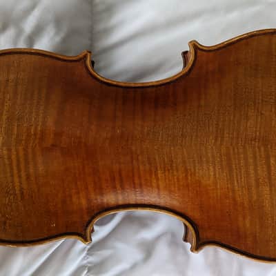 Amati high end copy 7/8 size violin sweet sound pro setup w. case image 6