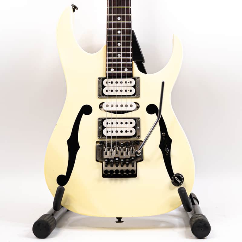 Ibanez Paul Gilbert PGM30 w/ Gigbag - Paul Gilbert Signature Shred Icon in Vintage White image 1