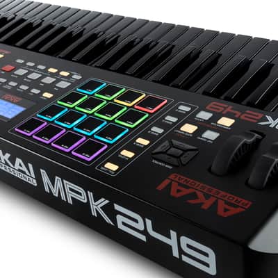 Akai MPK249 Compact 49-Key Semi-Weighted USB MIDI Keyboard Controller