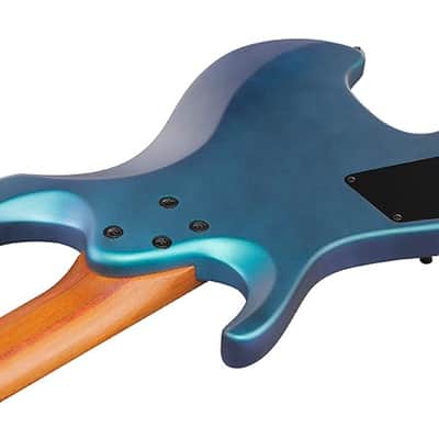 Ibanez Q547 7-string Electric Guitar - Blue Chameleon Metallic Matte image 5