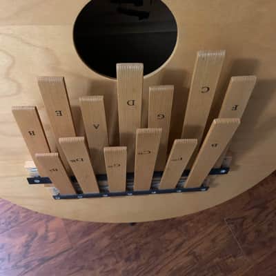 Marimbula 13 note acoustic electric with cello endpin image 5