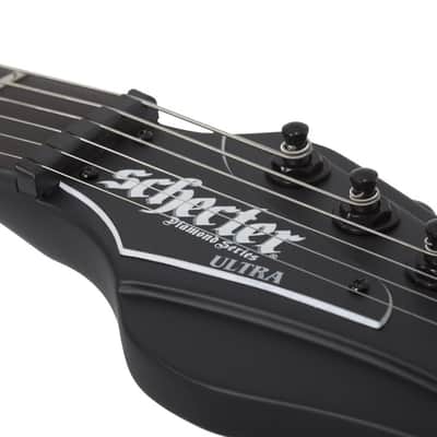 Schecter Ultra - Satin Black (SBK) (1721) image 13